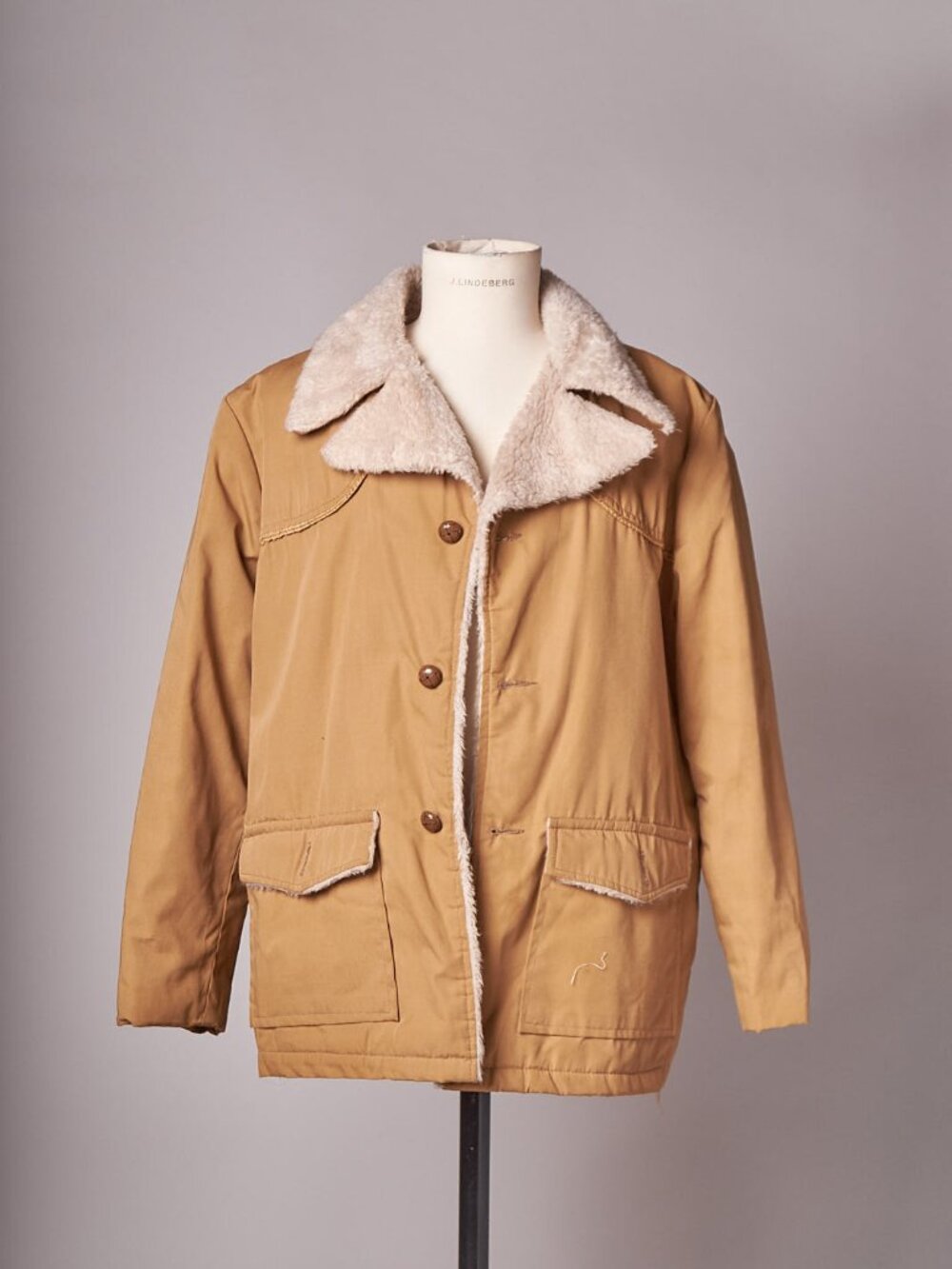 1970s Sherpa Lined California Imperial Tan Coat